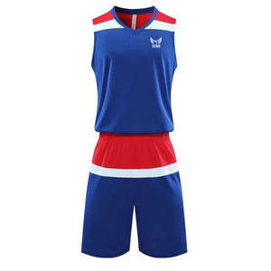 Uniforme de Baloncesto de Último Estilo, Nuevo Diseño, Uniforme de Baloncesto sin Mangas - Product Image 1