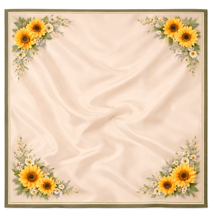 Pañuelo cuadrado tipo bandana de algodón y seda, pañuelo para la cabeza y el cuello, estampado paisley, color liso, ligero, accesorio informal y moderno para el verano - Product Image 5