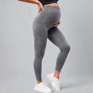 Leggings extensibles de qualité supérieure pour femmes, avec taille haute, tissu doux et confortable, pantalon long à enfiler pour un usage quotidien et le fitness - Product Image 3