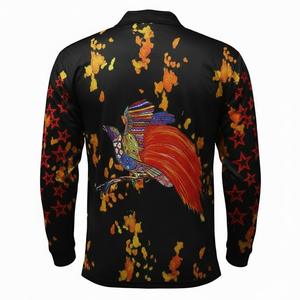 Chemises de pêche australiennes à manches longues, UPF 40, séchage rapide, polyester - Product Image 2