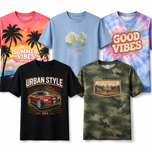 Camisetas de Hombre 100% Algodón Personalizadas al por Mayor Directamente de Fábrica - Fabricante OEM para Pedidos al por Mayor de Secado Rápido y Transpirables - Product Image 1