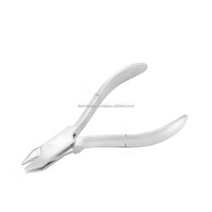 Pince à bijoux en acier inoxydable, pince à nez rond, outils de fabrication de bijoux - Product Image 1