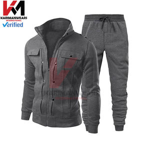Conjunto Deportivo Oversize de Moda Urbana para Hombre, Chaqueta con Capucha y Pantalones Jogger, Fabricante OEM - Product Image 2