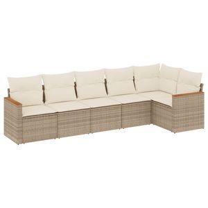 Conjunto de Sofás de Jardín Color Beige - Product Image 2