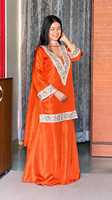 Ensemble Salwar Kameez en soie bleu clair brodé, longueur au sol, tenue indienne pakistanaise pour mariage, fête, femmes