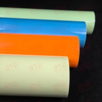 Lámina de Papel Fotoluminiscente Autoadhesiva Imprimible para Fabricantes, Rollo de Vinilo Luminoso para Seguridad en Salidas de Emergencia