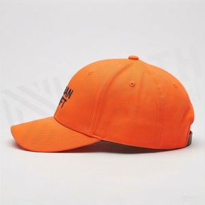 หมวกเบสบอล Urban Drift สีส้ม 6 แผง ปักโลโก้ ทรงฟิต ใส่ได้ทั้งชายหญิง สไตล์สตรีท - Product Image 3