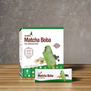 Barra de helado de té de burbujas Alody Boba profesional con caramelo marrón azúcar y leche en polvo congelar-25C caja de almacenamiento de embalaje - Product Image 2