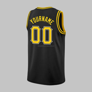 Uniformes de Baloncesto Personalizados de Alta Calidad, Diseño Moderno, Reversibles, Lisos, Transpirables, Tallas Grandes, 100% Poliéster - Product Image 4