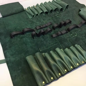 Sacs à couteaux en cuir synthétique portables à roulettes, sac à couteaux de cuisine, étui pour couteau de chef, sac à dos pour couteau de chef LKR-0378 - Product Image 1