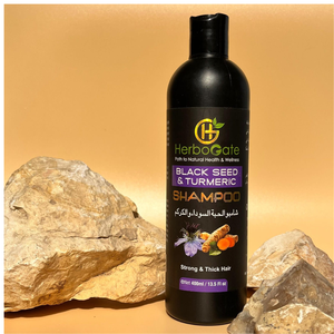 Pure Black Seed and Turmeric <b>Shampoo</b> for Dry Damaged Hair Nourishment and Smooth Hair Benefits Black Seed and Turmeric <b>Shampoo</b> - Product Image 5