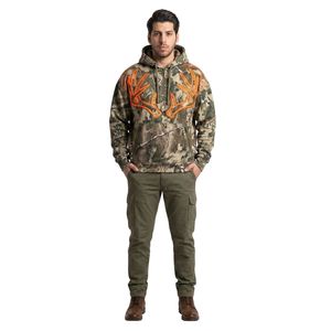 Sudadera con Capucha para Adultos, Venta al Por Mayor de Fábrica, Corte Regular, Poliéster/Algodón, Forro Polar Transpirable, Logotipo Frontal con Impresión de Goma en Relieve, Estilo Casual - Product Image 2