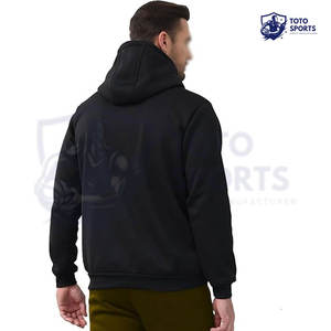 Sweat-shirt décontracté pour homme, doublé en polaire, respirant, prix raisonnable, tendance, haute qualité, meilleur service, nouvelle arrivée, fermeture éclair - Product Image 4