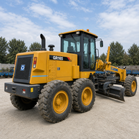 Niveleuse à moteur GR165 d'occasion pour la construction routière