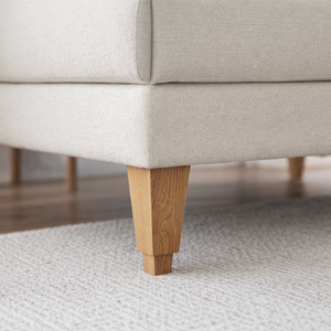 Pied de canapé conique haut en bois massif avec boulon de fixation, pied de meuble traditionnel, forte capacité de charge, qualité supérieure pour salon - Product Image 3