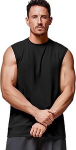 Camiseta Deportiva sin Mangas de Secado Rápido y Ajuste Ceñido para Baloncesto, Entrenamiento, Running, Transpirable, Chaleco para Hombre - Product Image 2