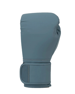 Wholesale Blue PU Leather Boxing Training Gloves With <b>Velcro</b> Wrist <b>Strap</b> For Adults Premium quality - Product Image 4