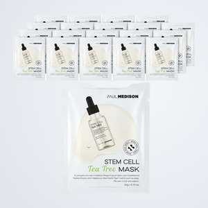มาส์กหน้าเกาหลี K-Beauty Polmedison Stem Cell Tea Tree Mask Pack ชุด 100 ชิ้น (10 ชิ้น x 10 กล่อง) - Product Image 2