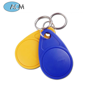 <span class=keywords><strong>Porte</strong></span>-clés RFID ABS 13,56 MHz pour système <span class=keywords><strong>de</strong></span> contrôle <span class=keywords><strong>d</strong></span>'accès et <span class=keywords><strong>de</strong></span> présence, étanche et portable, pour la sécurité des écoles et des bureaux - Product Image 2