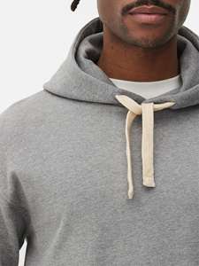 Personalizado de lujo de gran tamaño Sudadera con capucha de los hombres 550gsm 100% algodón pulóver sudadera invierno ecológico personalizado Logo Fleece Hoodie - Product Image 6