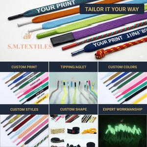 Cordón Trenzado de Color Sólido 100% Poliéster con Extremo Metálico, Resistente a Químicos, Longitud Personalizada, Cordón para Prendas de Moda, OEM ODM - Product Image 4