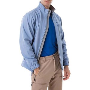 Custom Design Soft Shell Jacket for Men Windproof Waterproof Breathable with Fleece Outdoor Jackets - Product Image 2