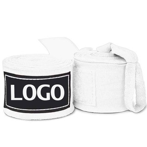 Bandes de boxe personnalisées OEM ODM 100% coton, bandes de poignet pour la gym, ultra protectrices, pour MMA, Muay Thai, Kickboxing - Product Image 6