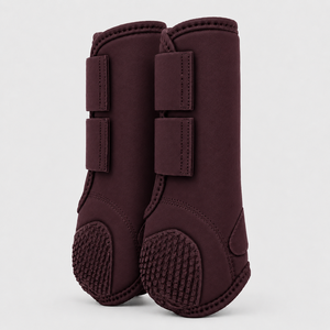 Botas de Neopreno Resistentes para Caballos, Protectores de Patas Equinas para Entrenamiento Deportivo, Equitación, Salto, Carreras y Uso en Establos - Product Image 3