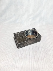 Perfect Design Metal Cladding Bakhoor <b>Burner</b> MDF Metal Cladding Mubkhar Incense <b>Burner</b> Metal Mubkhar At very reasonable Price - Product Image 4