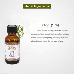 15% S acide Peeling sérum visage Anti-acné pores rétrécissement revitalisant Anti-âge tête noire dissolvant blanchissant corps utilisation - Product Image 2