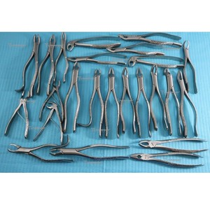 ¡Gran oferta! Nuevas pinzas de extracción dental Pedo 7 de acero inoxidable alemán, instrumento manual con certificación CE Clase II - Product Image 2