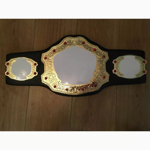 Wholesale Unisex High Waist <b>Boxing</b> Training Championship Belts OEM Custom Logo Factory PU Leather Waterproof Automatic - Product Image 6