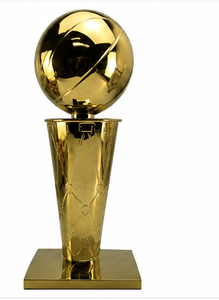 Golden Basketball <b>Trophy</b> <b>Cup</b> With Net Design Durable Metal Award For Sports Achievement Display - Product Image 5