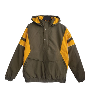 Ensemble coupe-vent élégant color block, style streetwear, comprenant des vestes anorak à capuche, vêtements de sport, survêtements d'entraînement et vestes de gym, faible MOQ - Product Image 5