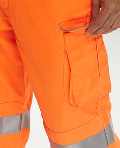 Hi-<b>Vis</b> Safety <b>Trousers</b> Reflective <b>High</b> Visibility <b>Work</b> Pants Custom Logo Industrial Workwear <b>Trousers</b> for workers - Product Image 4