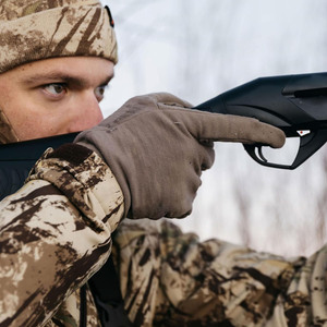 Hunting <b>Gloves</b> for Men Silicone Grip Palm with Touchscreen Compatible Fingertips - Product Image 2