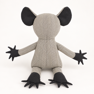 Peluche de Koala Gris con Diseño de Espiga, Muñeco de Peluche Suave de Algodón, Figura Sentada, Accesorios para Decoración de Habitación Infantil - Product Image 2