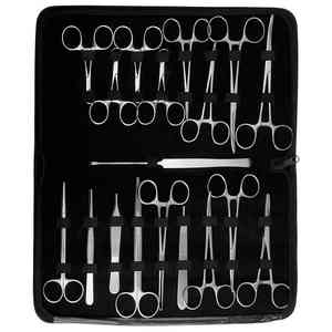 Kit de dissection manuel professionnel Caronia, instruments en acier inoxydable certifiés CE de classe I pour usage médical - Product Image 2