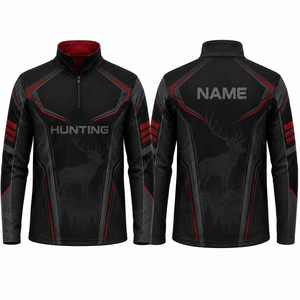 Chaqueta Soft Shell de Caza para Hombre MEGAMAPLE, Manga Larga, Estampado Floral por Sublimación, Poliéster que Absorbe la Humedad, Ropa de Invierno para Exteriores - Product Image 1