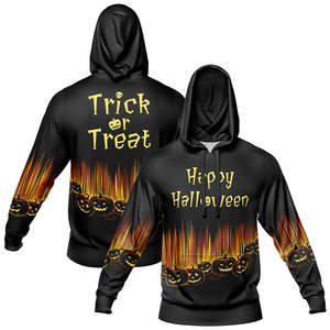Best Quality 100% Polyester Lightweight Casual Style <b>Halloween</b> Design Sublimated Sweatshirt Pullover Unisex Breathable <b>Hoodie</b> - Product Image 5