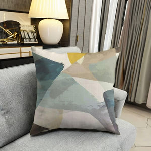 Housse de coussin décorative imprimée de luxe Housse de coussin décorative élégante Housse de coussin décorative lavable Coussin décoratif résistant aux taches - Product Image 1