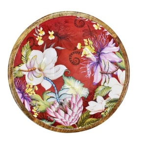 Frutero de Madera con Acabado Esmaltado y Diseño Moderno, Decorativo para Mesa de Boda - Product Image 2