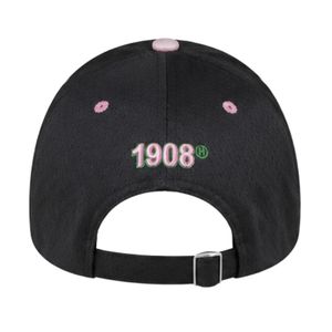 Black Pink Baseball <b>Hat</b> Women Embroidered Letter Adjustable Cap Casual Outdoor Sports <b>Hat</b> Fashion Headwear Daily Style Accessory - Product Image 3