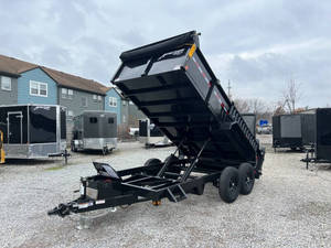 Quality Top Deal New Model New 7 X 14 Dump Trailer Equipment Package with <b>Tarp</b> Kit - Product Image 2