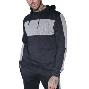 High Quality Custom Logo Plus Size Men's Hoodies Sweatshirts 100% <b>Combed</b> Cotton French Terry Full Zipper Mens Hoodie - Product Image 1