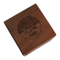 Cube d'affirmation en bois à forte demande Décor de bureau élégant avec des affirmations positives pour la pleine conscience et la motivation aux meilleurs tarifs