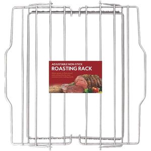 Griglia Regolabile in Acciaio Cromato per Cottura in Forno e Padelle - Product Image 1