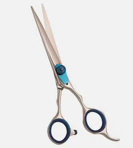 Ciseaux à sourcils professionnels de qualité supérieure, lame droite pour droitiers, manche en plastique, acier inoxydable, fabricant et fournisseur OEM ODM - Product Image 3