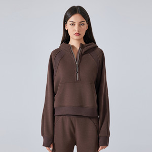 <b>womens</b> long hoodie extended length comfortable casual sweatshirt soft fabric warm daily wear <b>outfit</b> for relaxed and modest style - Product Image 5