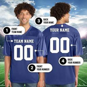 Maillots d'entraînement respirants en mesh pour équipes de football personnalisées – Fabrication OEM/ODM - Product Image 5